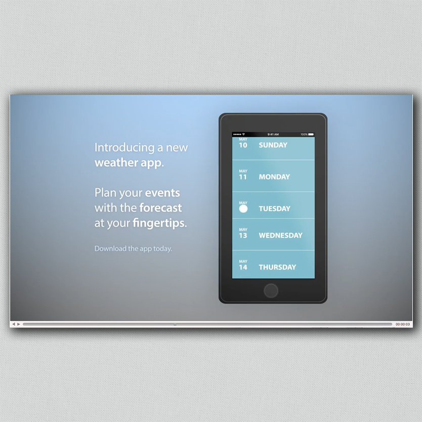 Phone Demo Motion Graphics